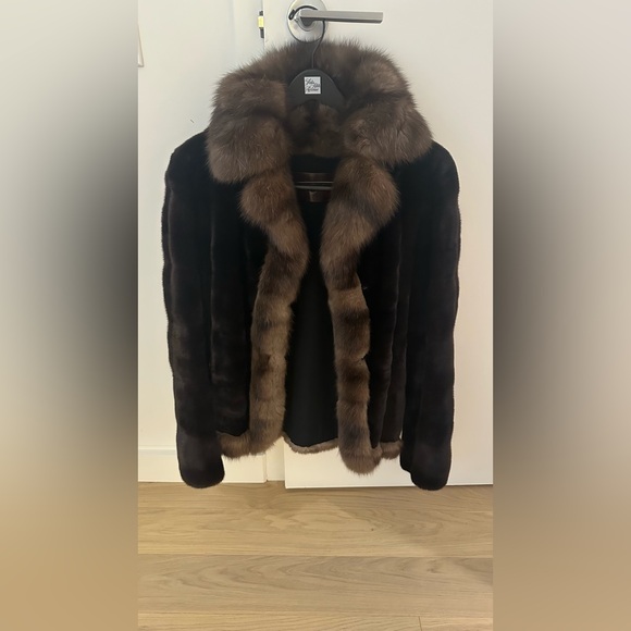 Luxurious Brown Fur Coat